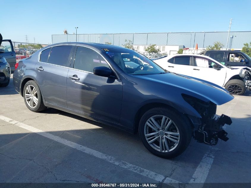 2012 INFINITI G37 JOURNEY