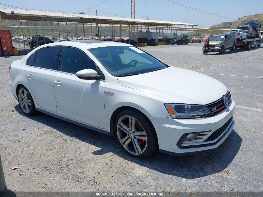 2016 VOLKSWAGEN JETTA 2.0T GLI SE