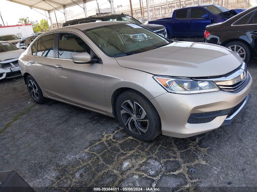 2017 HONDA ACCORD LX