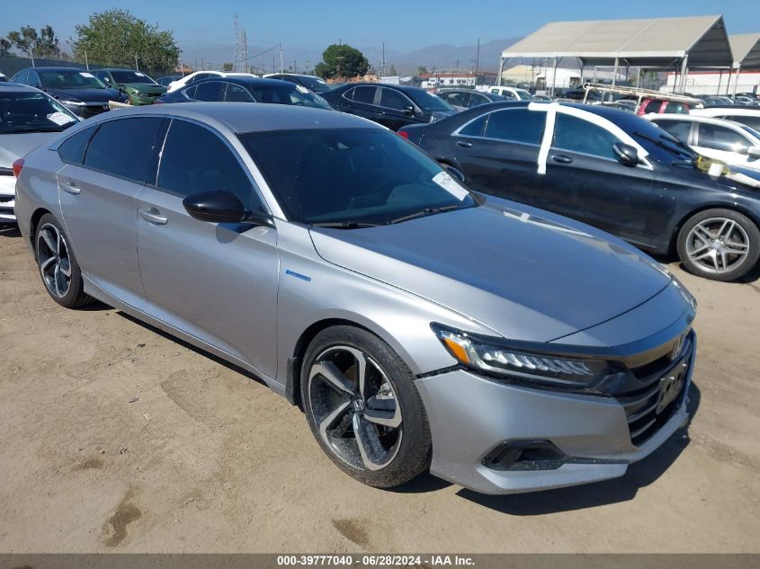 2022 HONDA ACCORD HYBRID SPORT