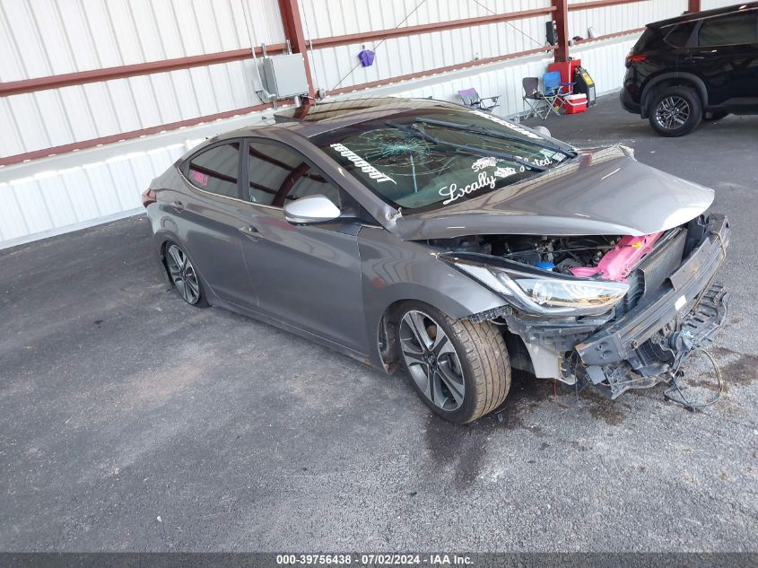 2014 HYUNDAI ELANTRA SPORT