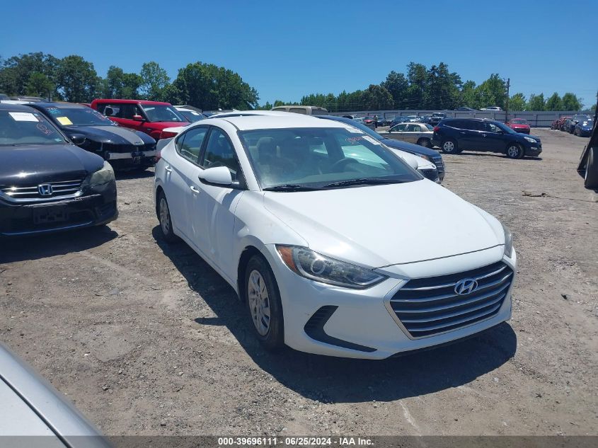 2017 HYUNDAI ELANTRA SE