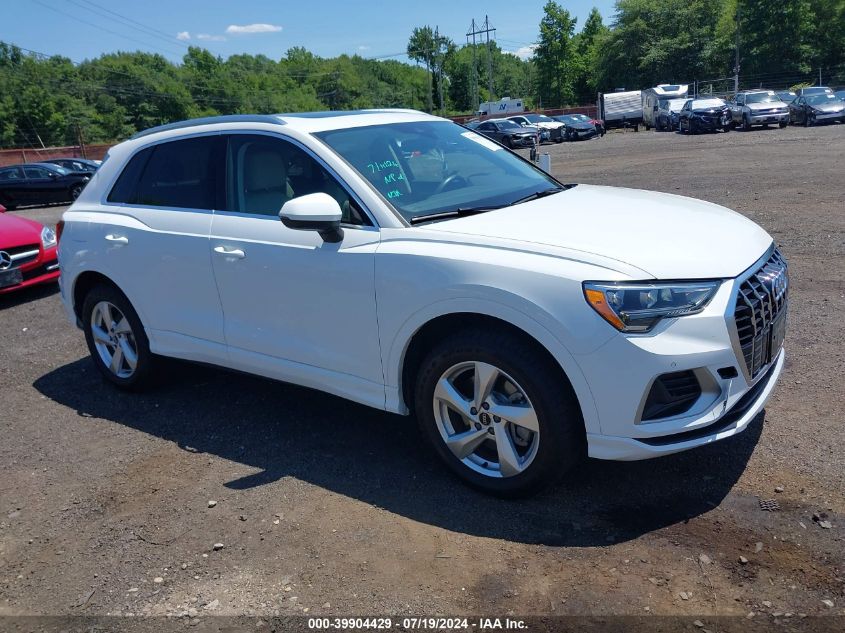 2022 AUDI Q3 PREMIUM 40 TFSI QUATTRO TIPTRONIC