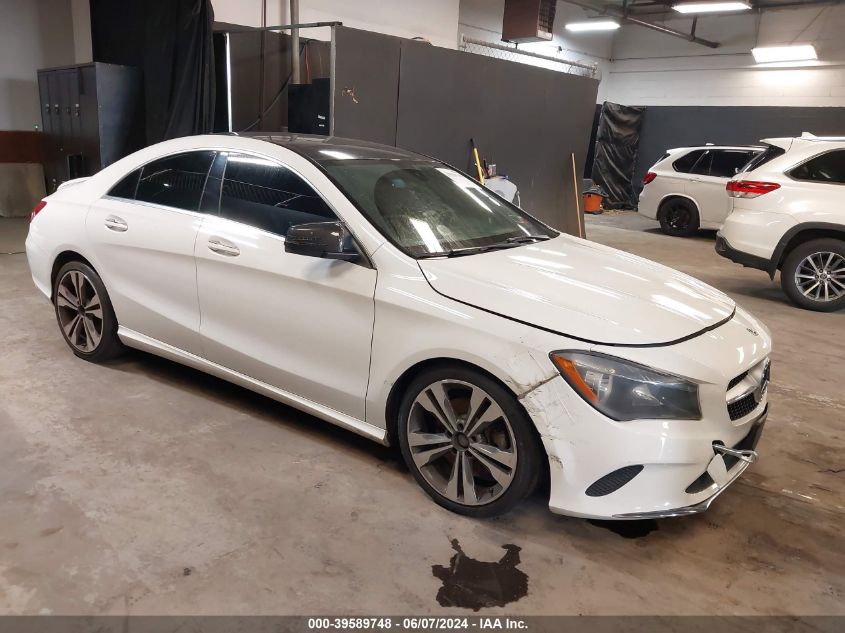 2018 MERCEDES-BENZ CLA 250 4MATIC