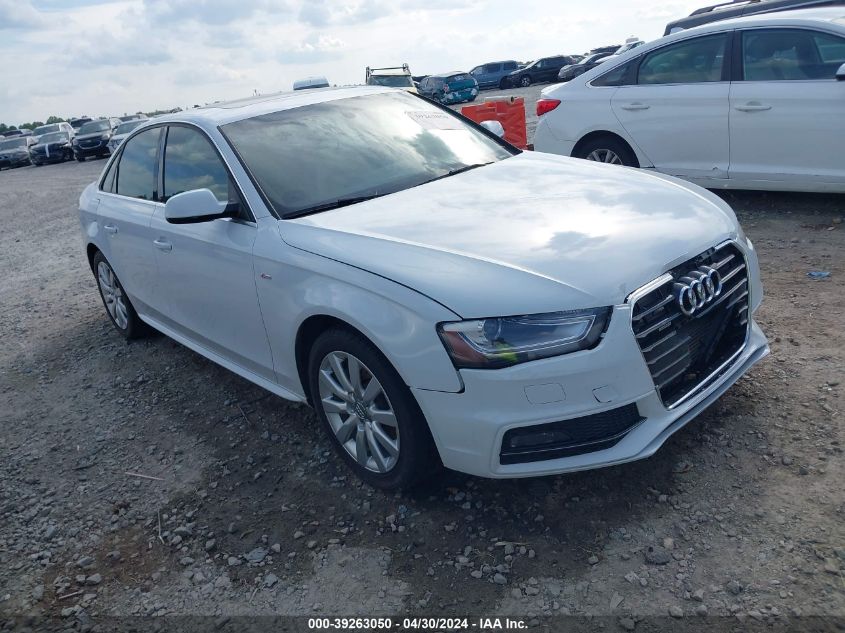 2015 AUDI A4 2.0T PREMIUM