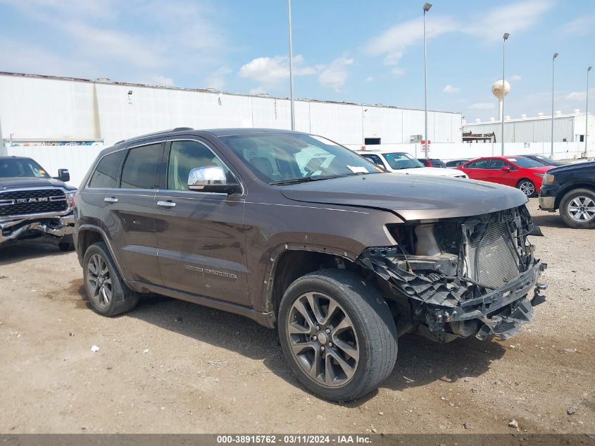 2017 JEEP GRAND CHEROKEE OVERLAND 4X4