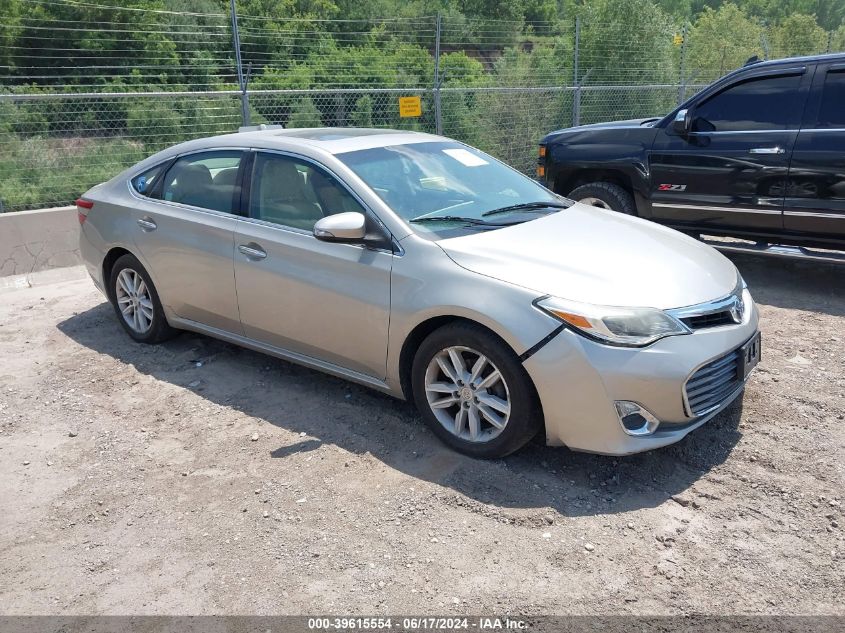 2013 TOYOTA AVALON PREMIUM/TOURING/LIMITED