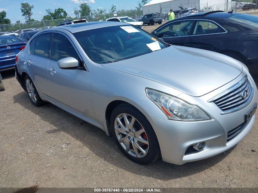 2013 INFINITI G37X