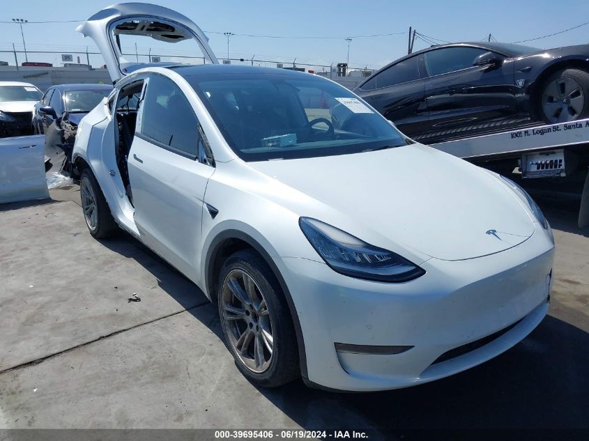 2021 TESLA MODEL Y LONG RANGE DUAL MOTOR ALL-WHEEL DRIVE