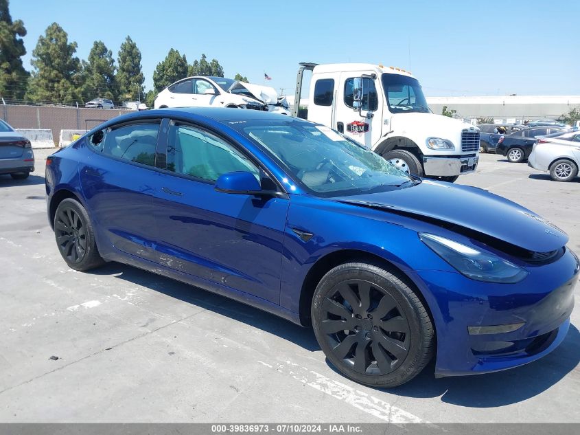 2023 TESLA MODEL 3 REAR-WHEEL DRIVE