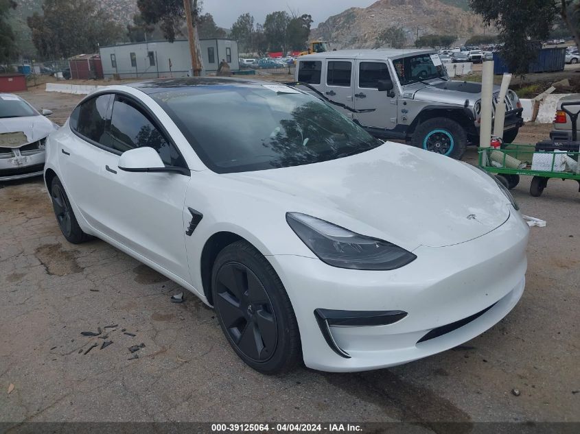 2023 TESLA MODEL 3 REAR-WHEEL DRIVE