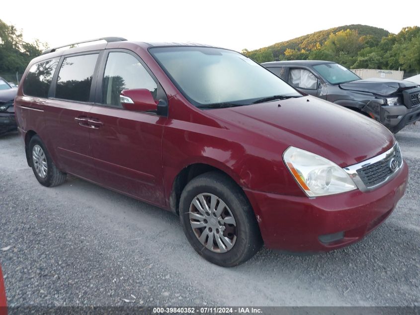 2012 KIA SEDONA LX