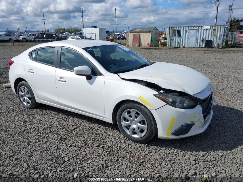 2016 MAZDA MAZDA3 I SPORT