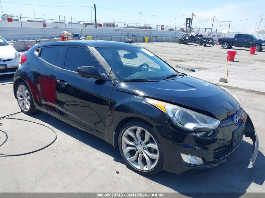 2013 HYUNDAI VELOSTER BASE W/GRAY