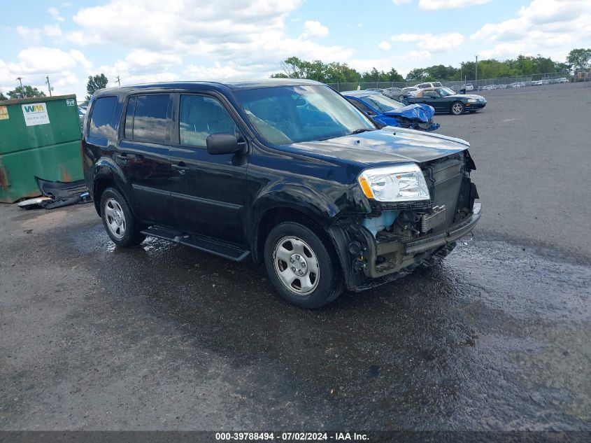 2012 HONDA PILOT LX