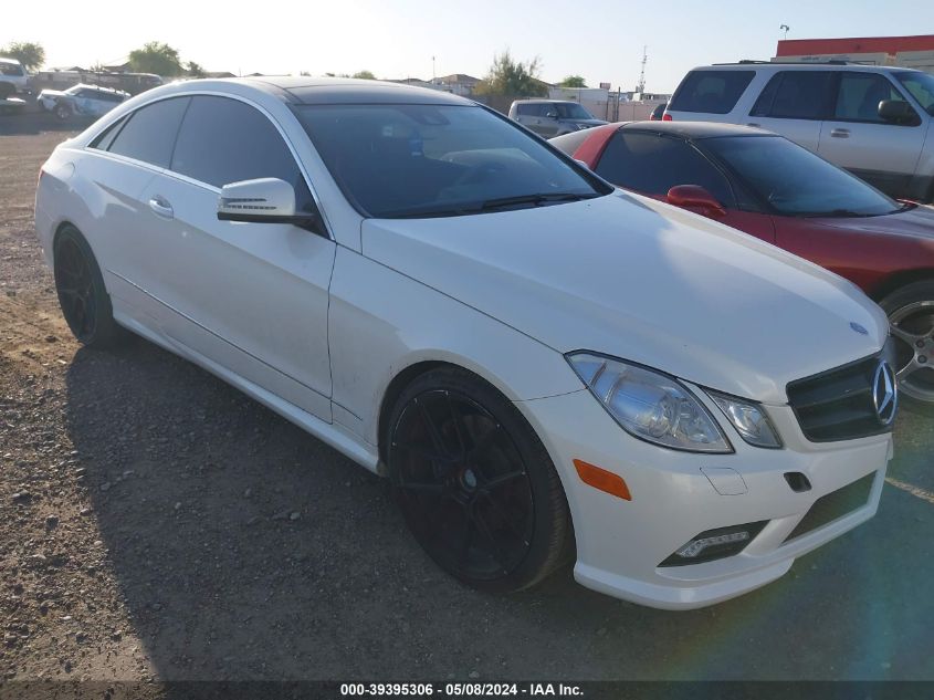 2011 MERCEDES-BENZ E 550