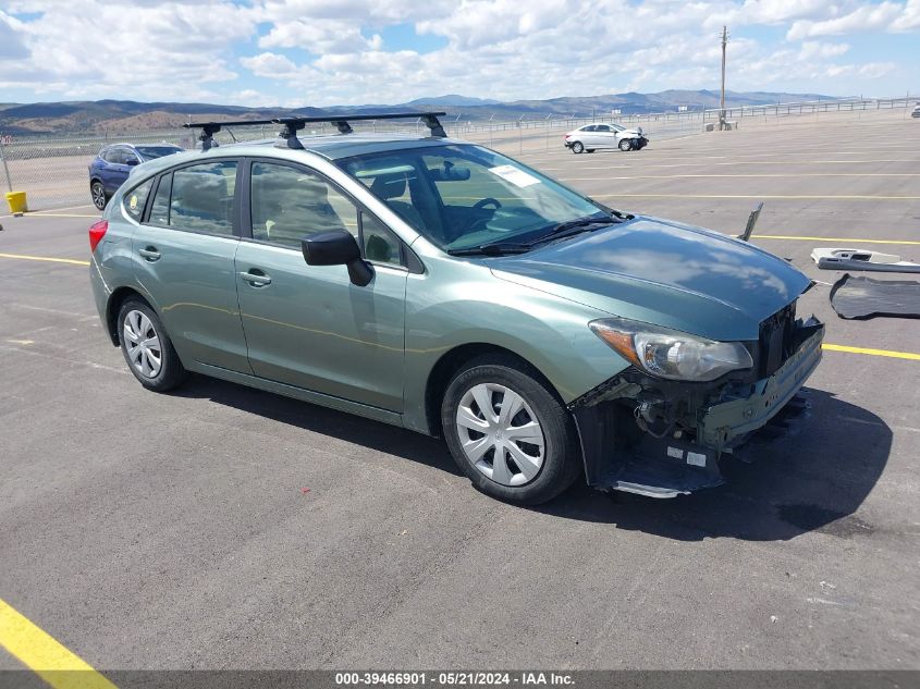 2016 SUBARU IMPREZA 2.0I