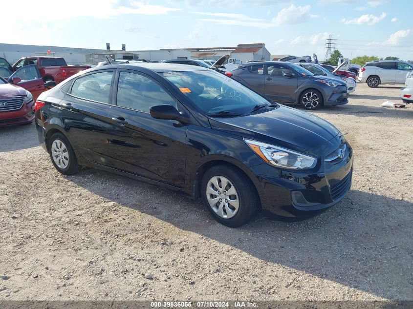 2016 HYUNDAI ACCENT SE