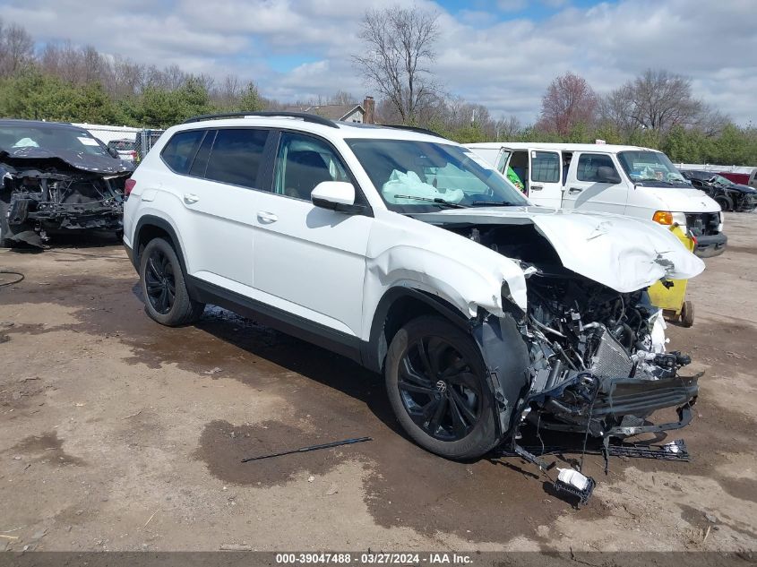 2022 VOLKSWAGEN ATLAS 3.6L V6 SE W/TECHNOLOGY