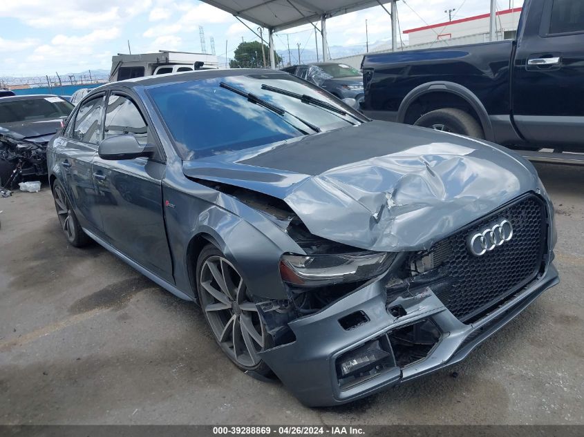 2016 AUDI S4 3.0T PREMIUM PLUS