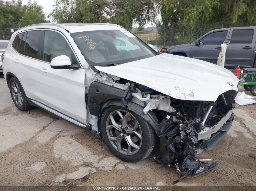 2022 BMW X3 SDRIVE30I