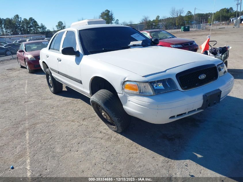 2011 FORD CROWN VICTORIA POLICE INTERCEPTOR