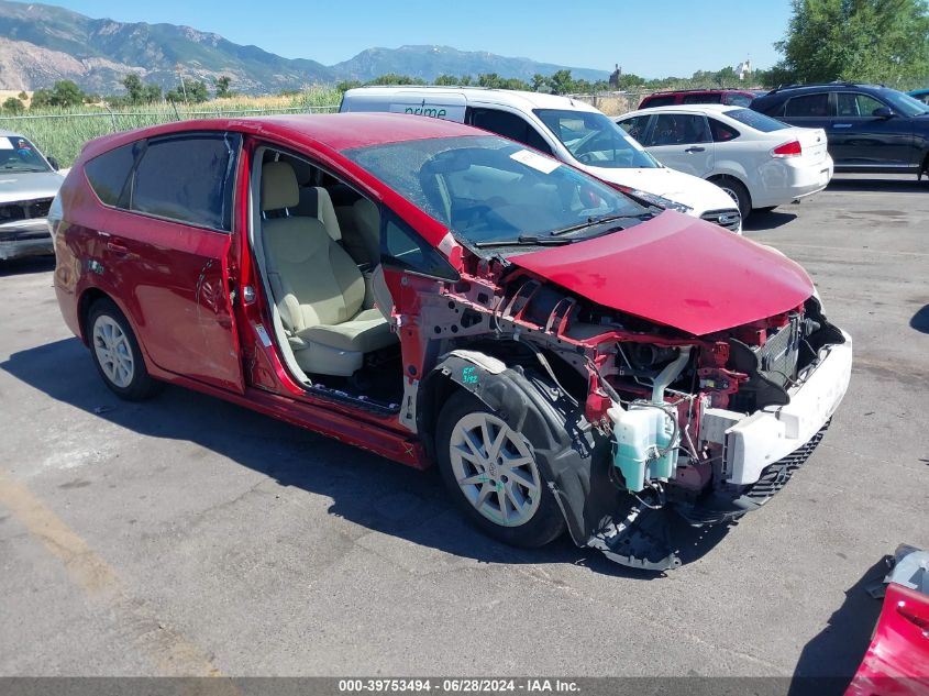 2012 TOYOTA PRIUS V THREE