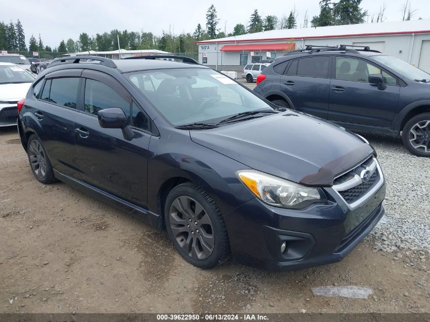 2012 SUBARU IMPREZA 2.0I SPORT PREMIUM