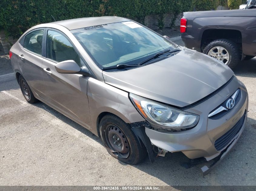 2013 HYUNDAI ACCENT GLS