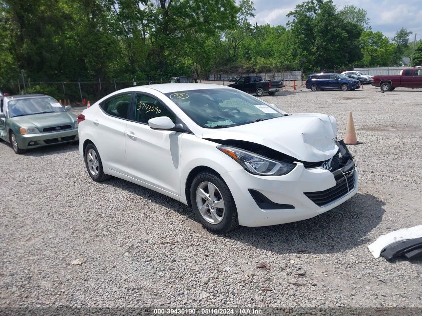 2014 HYUNDAI ELANTRA SE