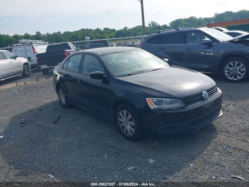 2014 VOLKSWAGEN JETTA 2.0L S