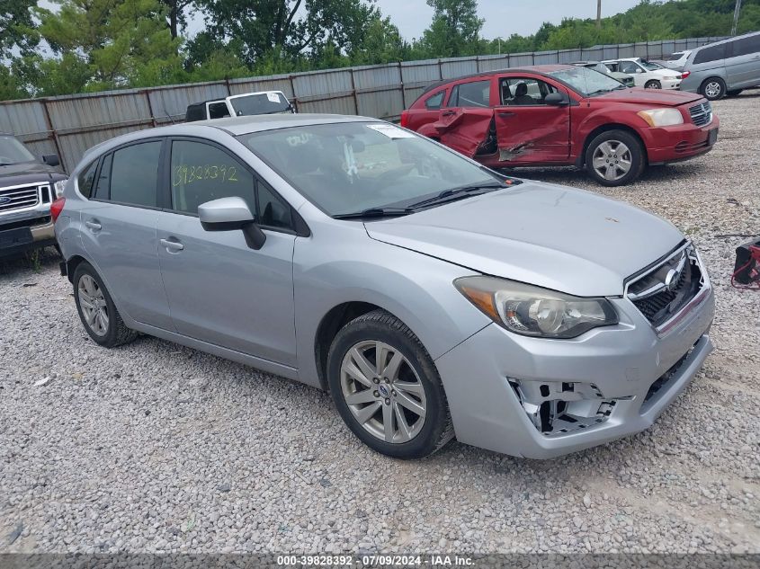 2015 SUBARU IMPREZA 2.0I PREMIUM