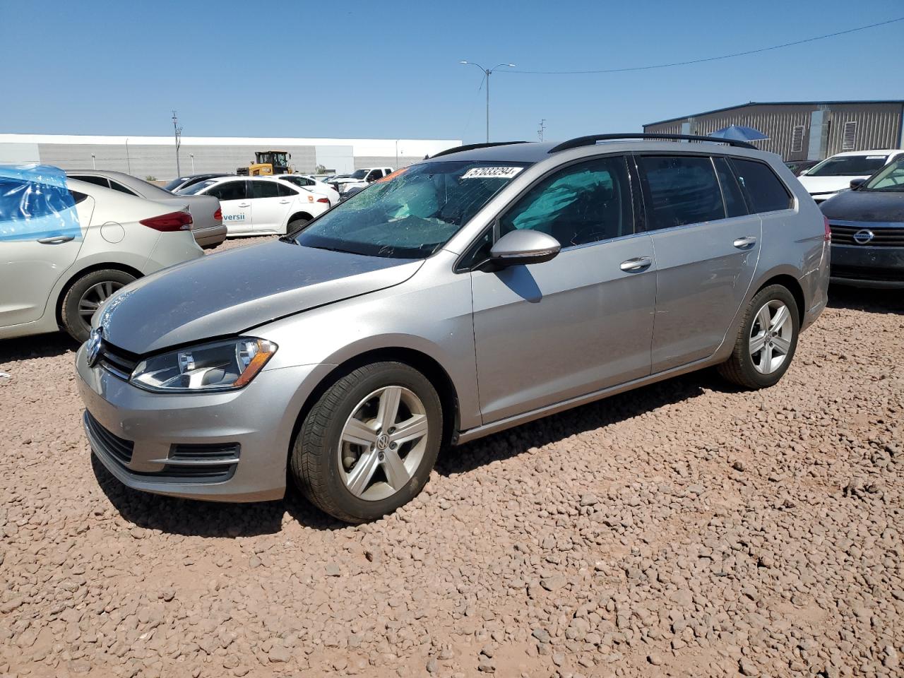 2015 VOLKSWAGEN GOLF SPORTWAGEN TDI S