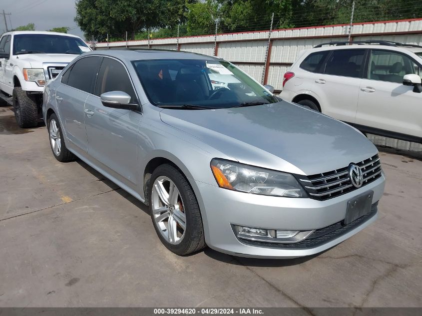 2015 VOLKSWAGEN PASSAT 2.0L TDI SEL PREMIUM