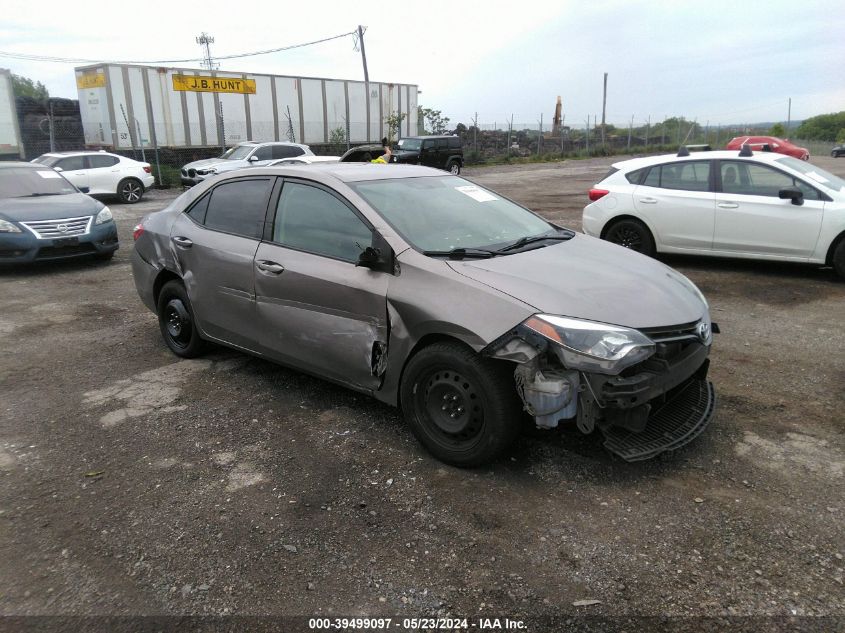 2016 TOYOTA COROLLA LE