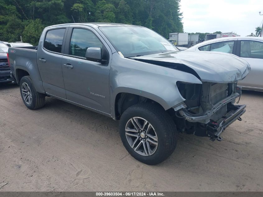 2021 CHEVROLET COLORADO 4WD  SHORT BOX WT