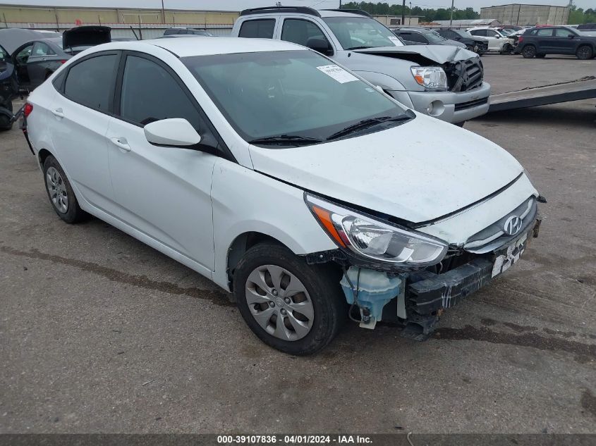 2016 HYUNDAI ACCENT SE