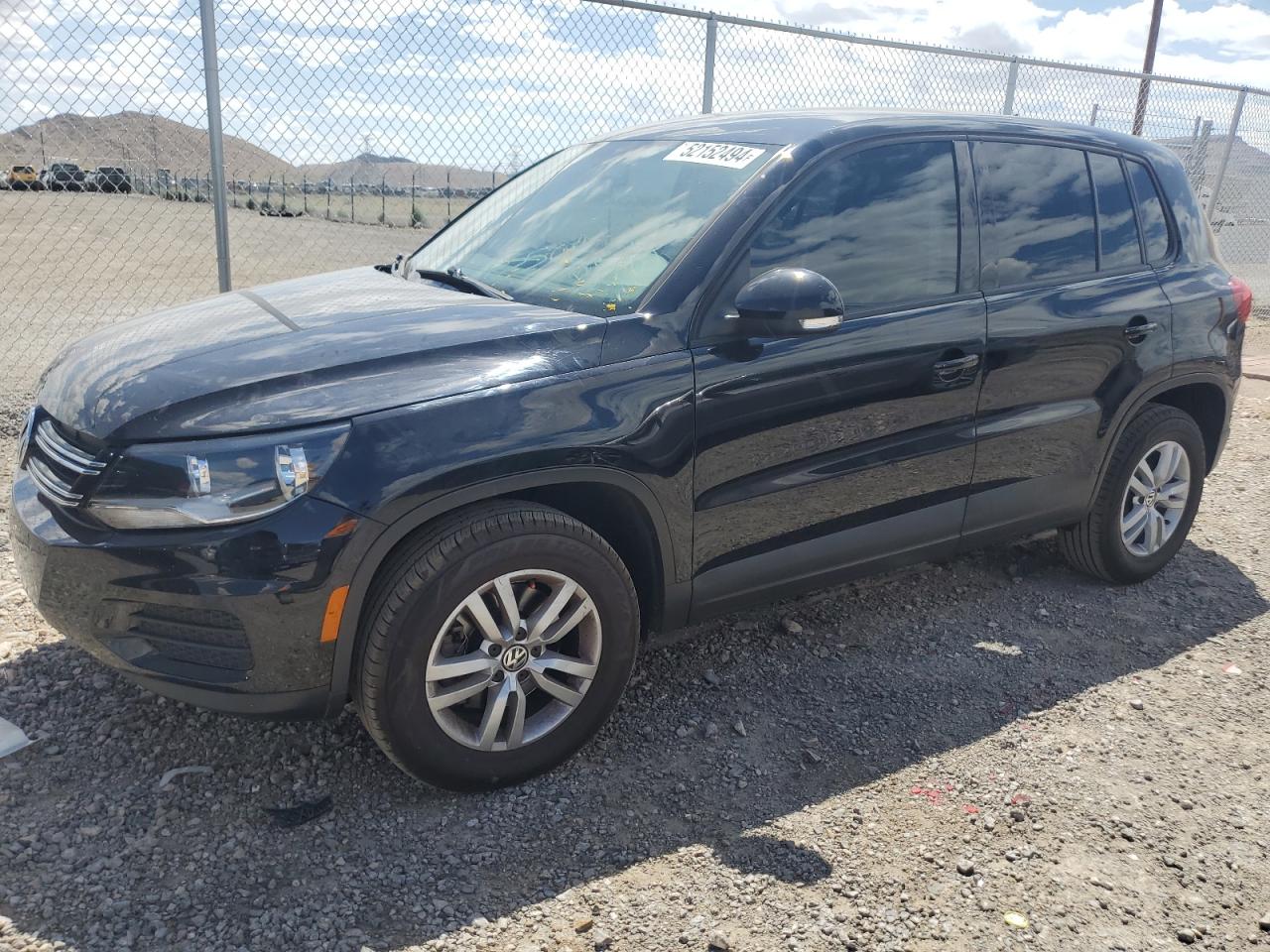 2012 VOLKSWAGEN TIGUAN S