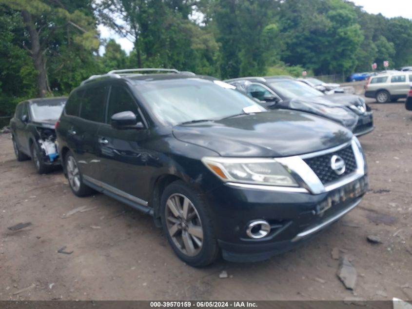 2015 NISSAN PATHFINDER PLATINUM