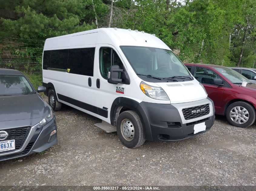 2019 RAM PROMASTER 2500 WINDOW VAN HIGH ROOF 159 WB