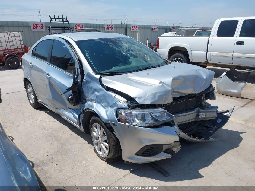 2018 CHEVROLET SONIC LT AUTO