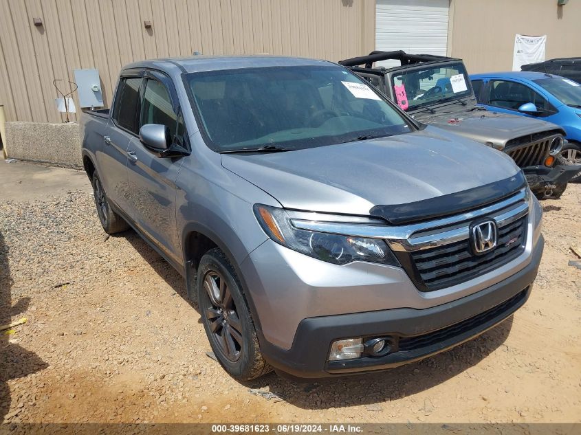 2019 HONDA RIDGELINE SPORT