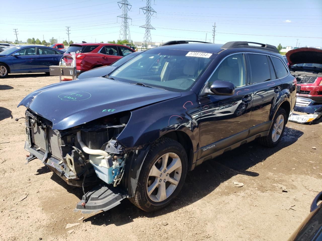 2013 SUBARU OUTBACK 2.5I PREMIUM