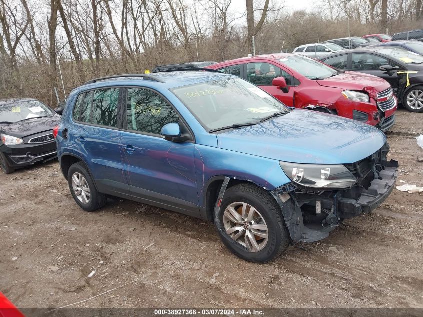 2017 VOLKSWAGEN TIGUAN 2.0T S