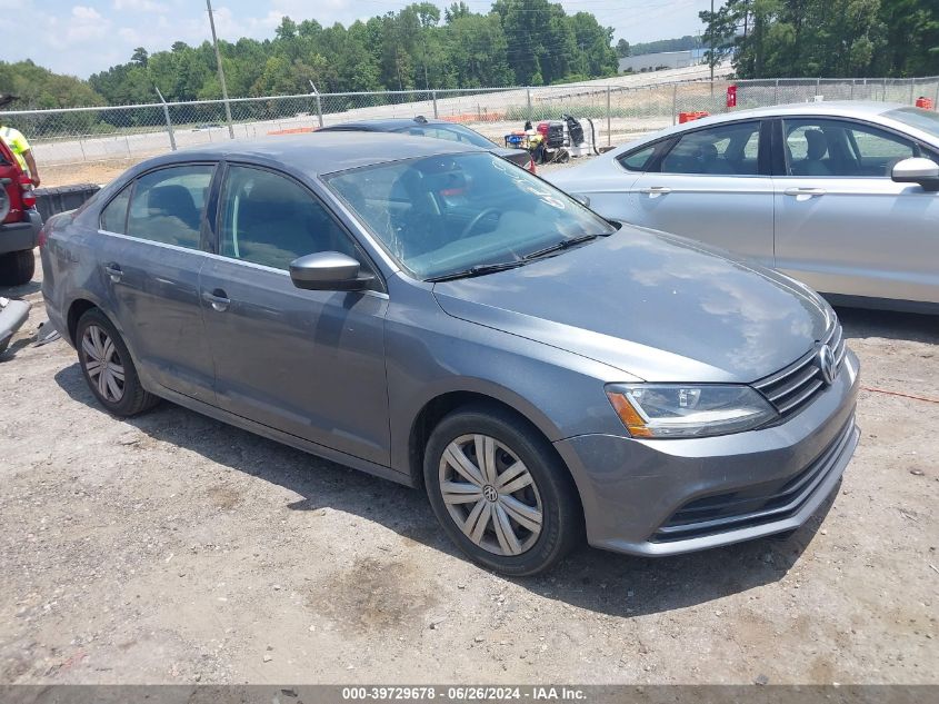 2017 VOLKSWAGEN JETTA 1.4T S