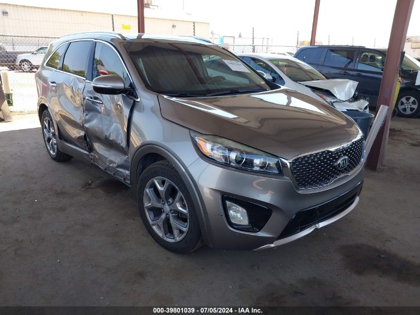 2017 KIA SORENTO 3.3L SX