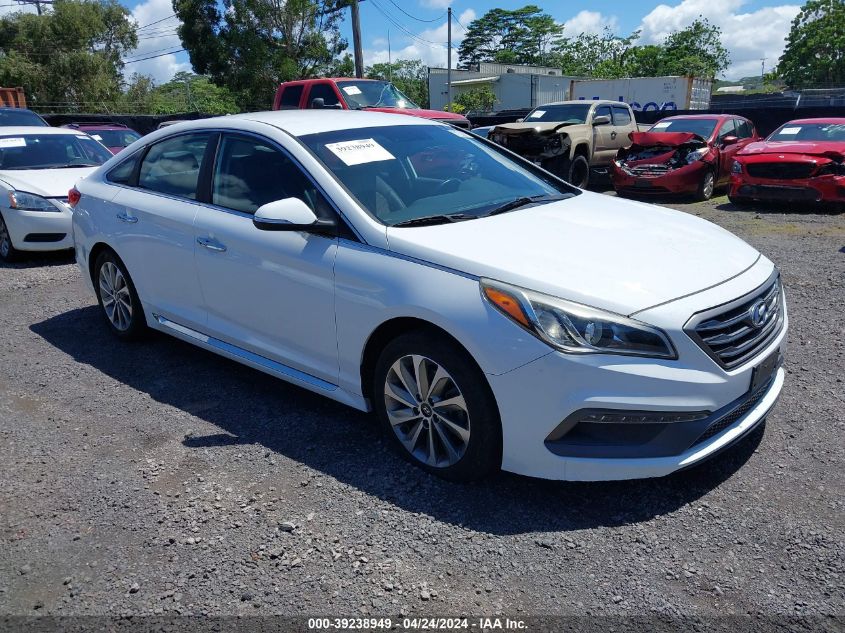 2015 HYUNDAI SONATA SPORT 2.0T