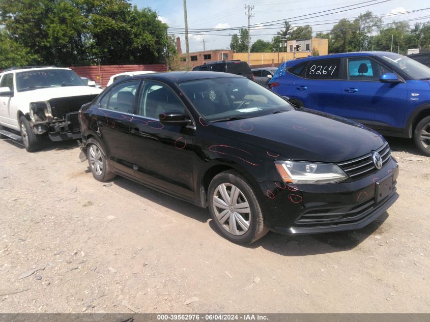 2017 VOLKSWAGEN JETTA 1.4T S