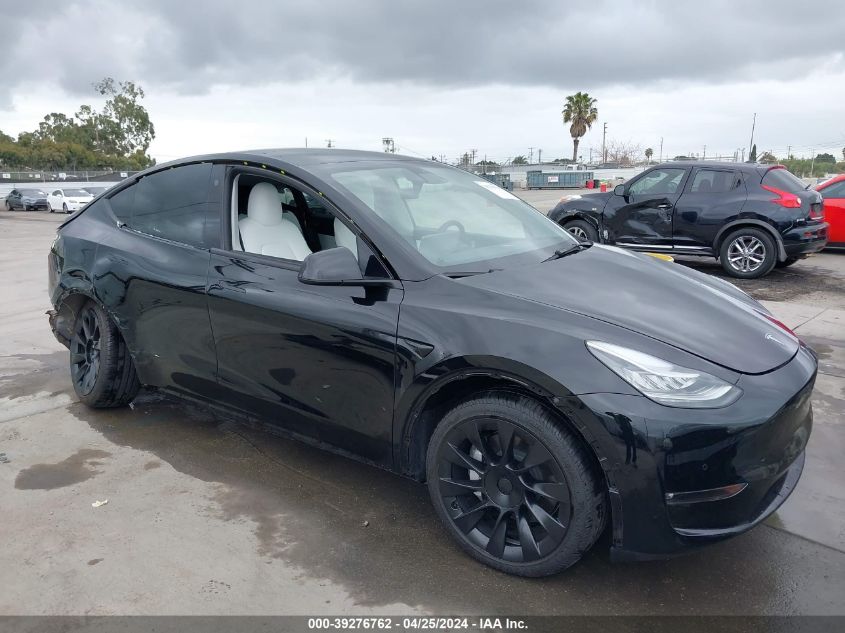 2022 TESLA MODEL Y LONG RANGE DUAL MOTOR ALL-WHEEL DRIVE