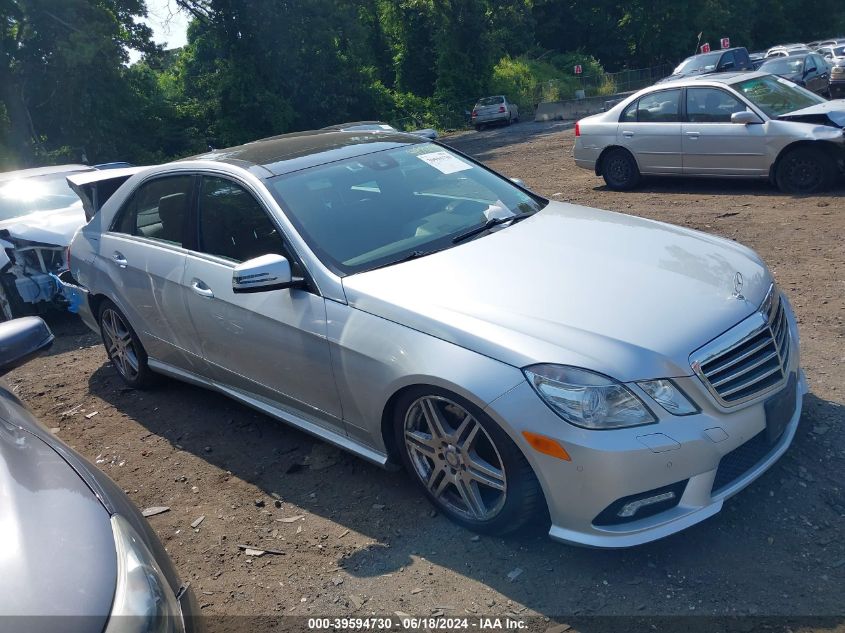 2010 MERCEDES-BENZ E 550 4MATIC